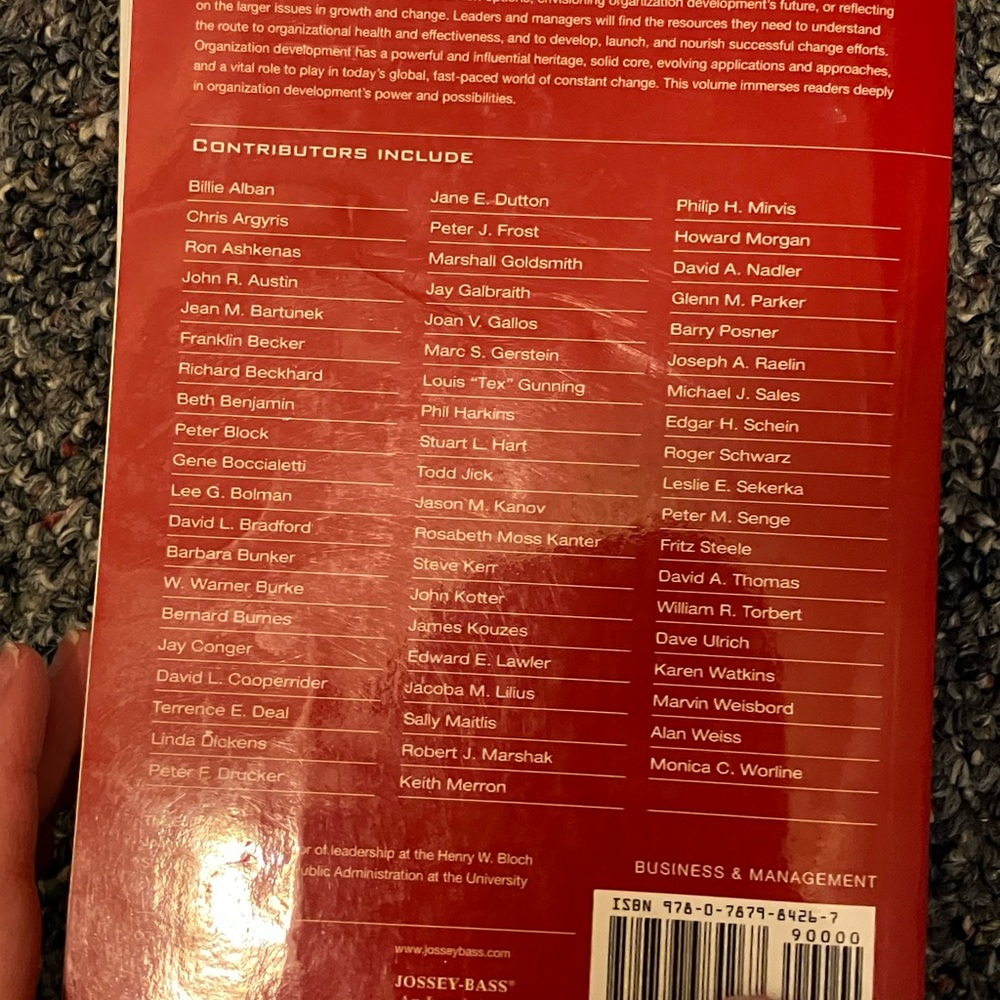 Organization Development Book - Picture 2 of 2